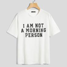 Shein Men Letter Print T-shirt