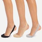 Shein Open Heel Invisible Socks 3pairs