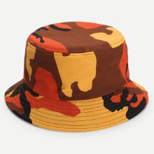Shein Camouflage Pattern Bucket Hat