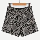 Shein Geo Pattern Sequin Shorts