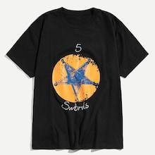Shein Men Star Print Tee