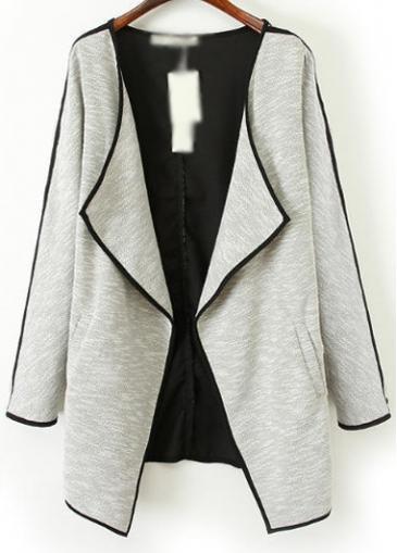 Rosewe Enchanting Long Sleeve Woman Coat With Turndown Collar