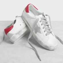 Shein Star Design Lace Up Splice Sneakers