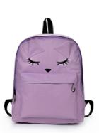 Shein Cartoon Eyes Printed Backpack