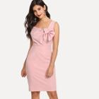 Shein Bow Front Tank Dress