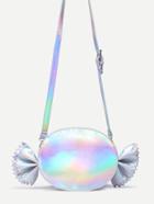 Shein Iridescent Candy Shaped Crossbody Bag