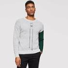 Shein Men Color Block String Front Jumper