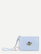 Shein Bee Print Wallet With Ring Handle