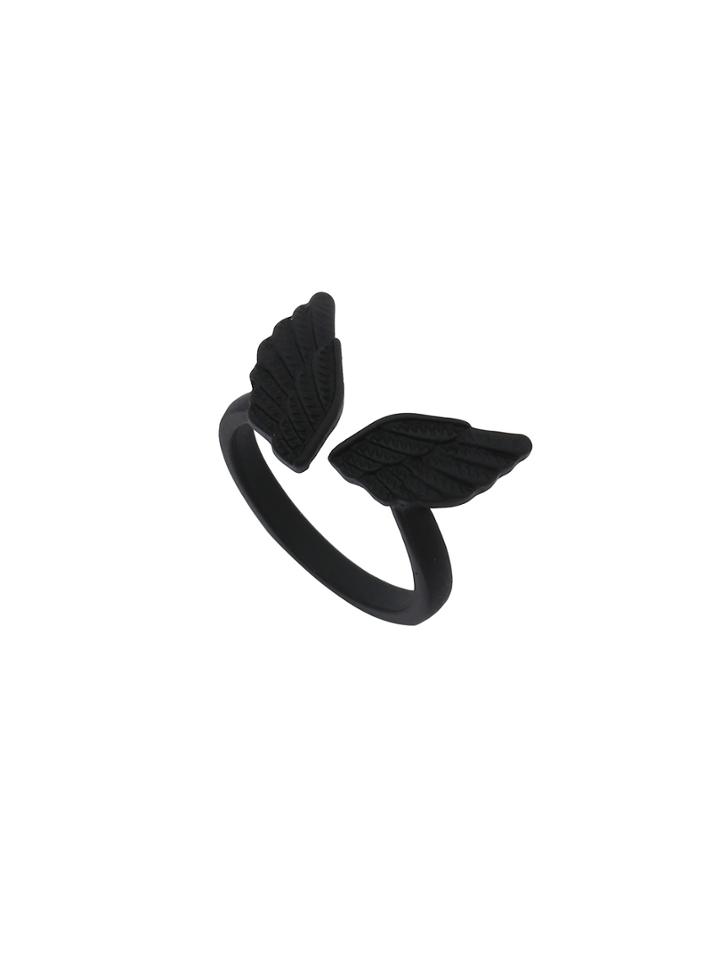 Shein Black Wing-shaped Ring