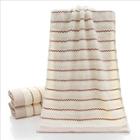Shein Wave Embroidery Bath Towel 1pc