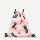 Shein Pineapple Print Drawstring Bag