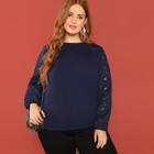 Shein Plus Solid Pullover