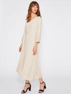 Shein V Neckline Crinkle Dress