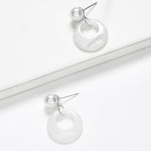 Shein Open Drop Earrings