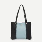 Shein Zigzag Cut Tote Bag