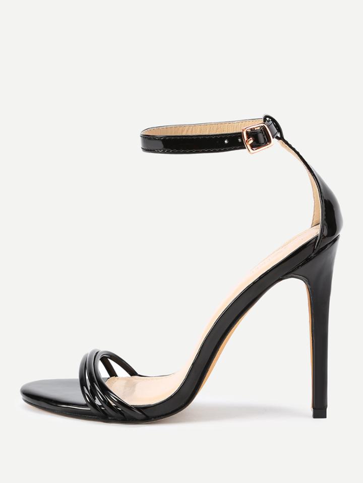 Shein Two Part Stiletto High Heel Sandals