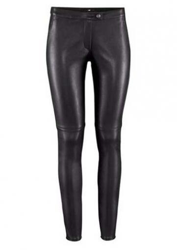 Rosewe Spring Essential Solid Black Skinny Leggings With Low Waist