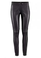 Rosewe Spring Essential Solid Black Skinny Leggings With Low Waist