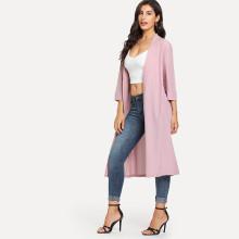 Shein Basic Shawl Neck Kimono