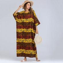 Shein Colorblock Graffiti Print Dress