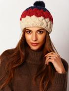 Shein Colour-block Twisted Ball Hat