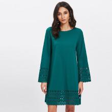 Shein Laser Cut Tunic Dress