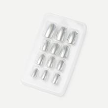 Shein Metallic Mirror False Nail 12pcs