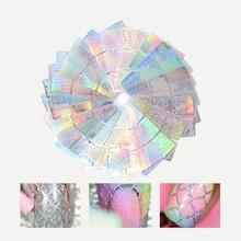 Shein 3d Hollow Out Nail Sticker 24 Sheets