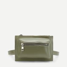 Shein Front Poket Convertible Bum Bag