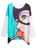 Shein Avatar Print Drop Shoulder T-shirt