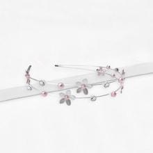 Shein Faux Pearl Decorated Metal Headband
