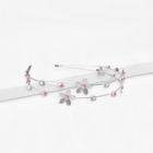 Shein Faux Pearl Decorated Metal Headband