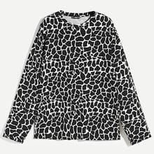 Shein Men Leopard Print T-shirt