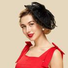 Shein Lace Design Fascinator Hat With Feather
