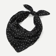 Shein Polka Dot Print Twilly Scarf