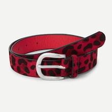Shein Leopard Metal Buckle Belt