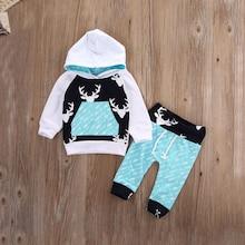 Shein Toddler Boys Cartoon Print Hoodie With Drawstring Pants