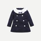 Shein Toddler Girls Bow & Button Detail Babydoll Dress