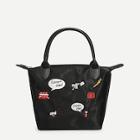 Shein Embroidered Detail Tote Bag