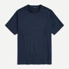 Shein Men Letter Print Back Short Sleeve Tee