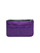 Shein Purple Cosmetic Storage Mesh Nylon Bag
