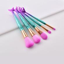 Shein Fish Shaped Ombre Handle Eye Brush 5pcs