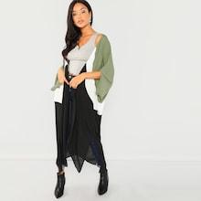 Shein Color Block Coat