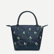 Shein Floral Embroidered Tote Bag