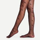 Shein Flower Pattern Pantyhose Stockings