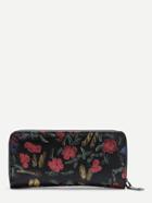 Shein Flower Design Faux Leather Wallet