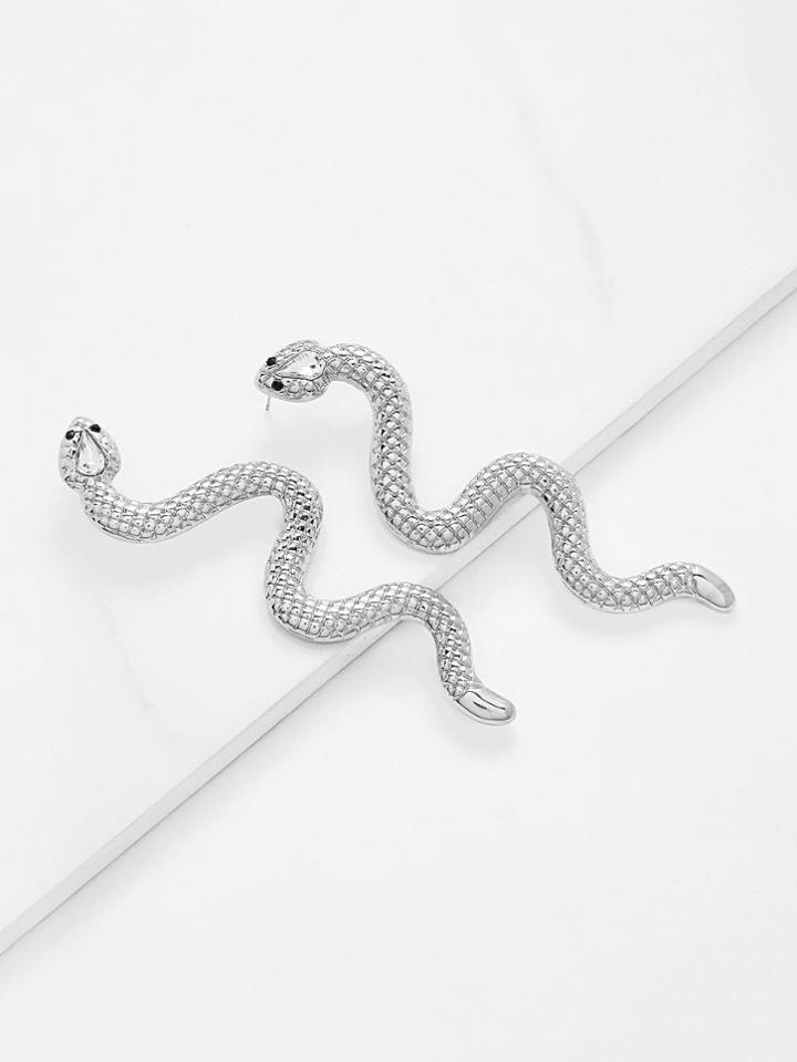Shein Snake Design Cute Earrings