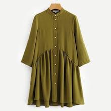 Shein Button Through Shirt Dress
