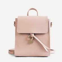 Shein Knot Detail Flap Backpack