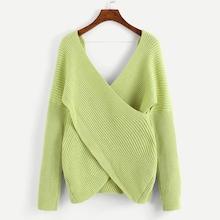 Shein Drop Shoulder Crisscross Jumper